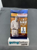 Factory Sealed 2021 DIAMOND KINGS Baseball 5 Card Pack