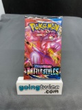 Factory Sealed Pokemon BATTLE STYLES 10 Card Booster Pack