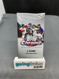 Factory Sealed 2020 Topps CHROME UPDATE Series 4 Card Pack