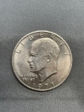 1971 United States Eisenhower Commemorative Dollar Coin from Estate