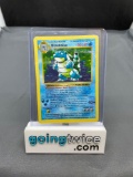 1999 Pokemon Base Set Shadowless #2 BLASTOISE Holofoil Rare Trading Card from Crazy Collection