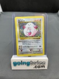 1999 Pokemon Base Set Shadowless #3 CHANSEY Holofoil Rare Trading Card from Crazy Collection