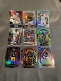 9 Card Lot of PRIZMS and REFRACTORS with Rookies & Stars from Huge Collection