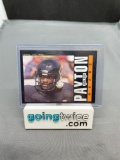 1985 Topps Football #33 WALTER PAYTON Chicago Bears Vintage Trading Card