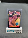 1987 Donruss Baseball #46 MARK MCGWIRE Oakland Athletics Rookie Trading Card