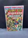 1975 Marvel Comics GIANT-SIZE SPIDER-MAN #5 feat MAN-THING Bronze Age KEY Issue Comic Book from