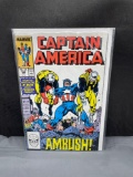 Vintage Marvel Comics CAPTAIN AMERICA #346 Copper Age Comic Book from Estate Collection