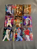 9 Card Lot of PRIZMS and REFRACTORS with Rookies & Stars from Huge Collection