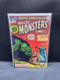 Vintage Marvel Comics WHERE MONSTERS DWELL #30 Bronze Age Comic Book from Estate Collection