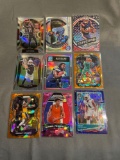 9 Card Lot of PRIZMS and REFRACTORS with Rookies & Stars from Huge Collection