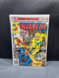 Vintage Marvel Comics THE INVADERS #35 Bronze Age Comic Book from Estate Collection