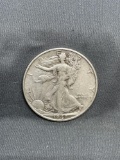 1946-S United States Walking Liberty Silver Half Dollar - 90% Silver Coin from Estate Collection