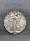 1943-S United States Walking Liberty Silver Half Dollar - 90% Silver Coin from Estate Collection