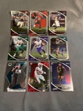 9 Card Lot of FOOTBALL ROOKIE Cards - Mostly Modern Sets - Hot!