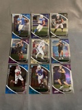 9 Card Lot of FOOTBALL ROOKIE Cards - Mostly Modern Sets - Hot!