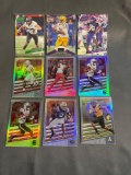 9 Card Lot of FOOTBALL ROOKIE Cards - Mostly Modern Sets - Hot!