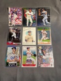 9 Card Lot of BASEBALL ROOKIE Cards - Mostly Modern Sets - Hot!