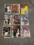 9 Card Lot of BASEBALL ROOKIE Cards - Mostly Modern Sets - Hot!