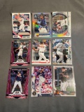 9 Card Lot of BASEBALL ROOKIE Cards - Mostly Modern Sets - Hot!