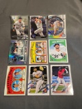 9 Card Lot of BASEBALL ROOKIE Cards - Mostly Modern Sets - Hot!