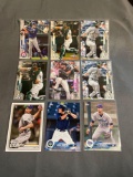 9 Card Lot of BASEBALL ROOKIE Cards - Mostly Modern Sets - Hot!