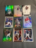 9 Card Lot of BASEBALL ROOKIE Cards - Mostly Modern Sets - Hot!