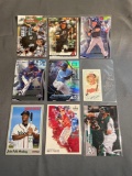 9 Card Lot of BASEBALL ROOKIE Cards - Mostly Modern Sets - Hot!