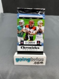 Factory Sealed 2020 CHRONICLES Football 5 Card Pack - Herbert Black Prizm RC?