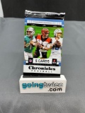 Factory Sealed 2020 CHRONICLES Football 5 Card Pack - Herbert Black Prizm RC?