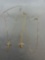 Lot of Three Gold-Tone Fashion Chains, One Plain, One w/ Cross Pendant & One w/ a Rabbit Pendant