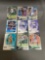 9 Card Lot of FOOTBALL ROOKIE CARDS - Mostly Newer Sets - STARS & FUTURE STARS!!