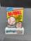 Factory Sealed 1989 Fleer Baseball Logo Stickers & Trading Cards 15/1 Per Pack