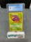 CGC Graded 1999 POKEMON Fossil Set 1ST EDITION EKANS - Mint 9