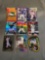 9 Card Lot Serial Numbered Sports Cards With Stars & Rookies