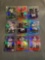 9 Card Lot of Prizms & Refractors With Rookies & Stars!