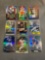 9 Card Lot of Prizms & Refractors With Rookies & Stars!