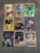 9 Card Lot of Baseball Rookie Cards - Future Stars & Hall of Famers