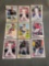 9 Card Lot of Baseball Rookie Cards - Future Stars & Hall of Famers