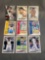 9 Card Lot of Baseball Rookie Cards - Future Stars & Hall of Famers