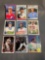 9 Card Lot of Baseball Rookie Cards - Future Stars & Hall of Famers