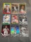 9 Card Lot of Baseball Rookie Cards - Future Stars & Hall of Famers