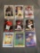 9 Card Lot of Baseball Rookie Cards - Future Stars & Hall of Famers