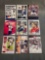 9 Card Lot of Tom Brady Football Cards