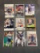 9 Card Lot of Tom Brady Football Cards