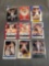 9 Card Lot Stephen Curry Basketball Cards