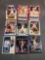 9 Card Lot Stephen Curry Basketball Cards