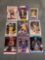 9 Card lot LeBron James Basketball Cards