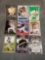 9 Card Lot Derek Jeter Baseball Cards