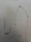 Lot of Two Fashion Jewelry Necklaces, One 14in Long & One 18in Long