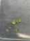 Lot of Five Oval & Round Faceted Loose Peridot Gemstones